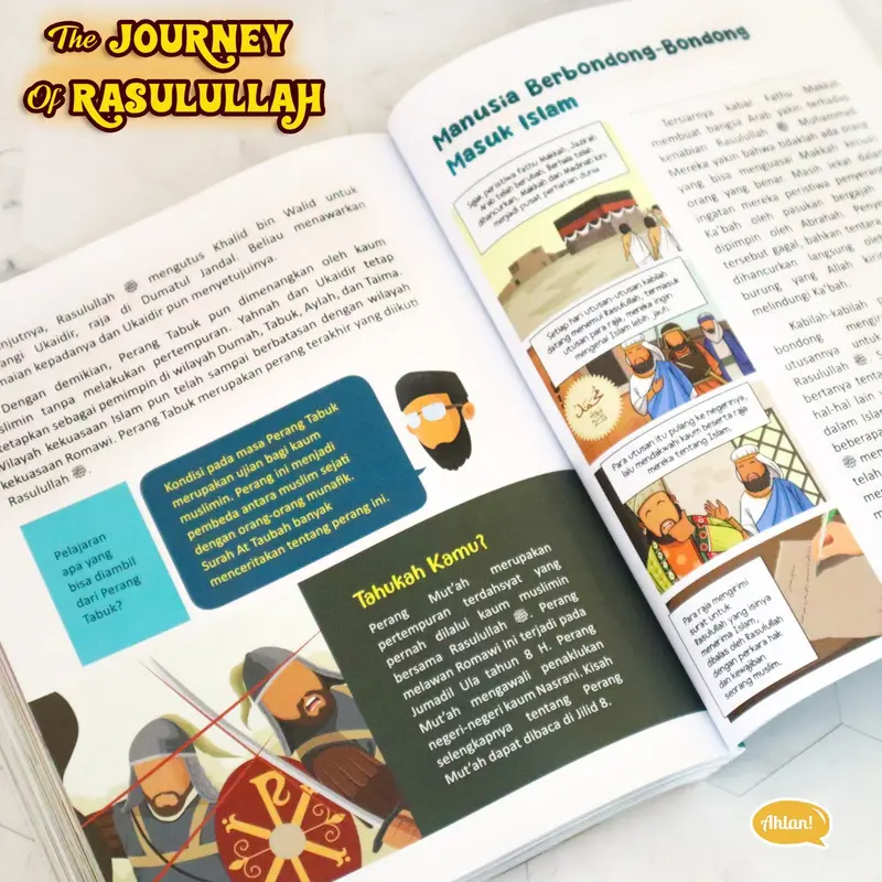 The Journey of Rasulullah (350 Episode Sirah Rasulullah Shallallahu 'Alaihiwasallam Fullcolor) 8