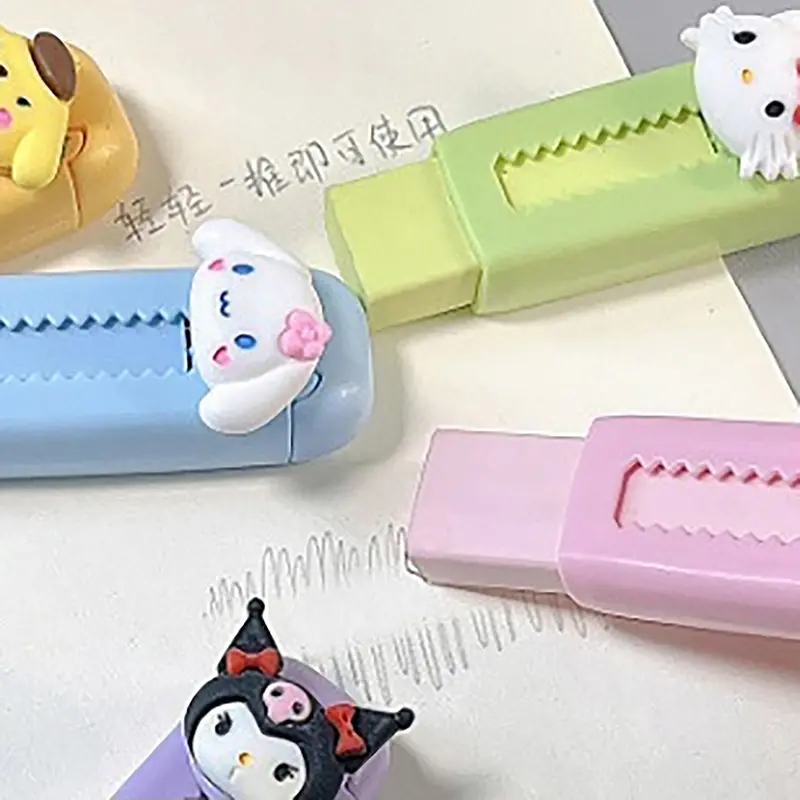 Cục Tẩy Đẩy, Thiết Kế Anime Dễ Thương, Cục Tẩy Hoạt Hình Kawaii Thích Hợp Làm Quà Tặng Học Sinh, Phần Thưởng, Quà Tặng Văn Phòng Phẩm 7