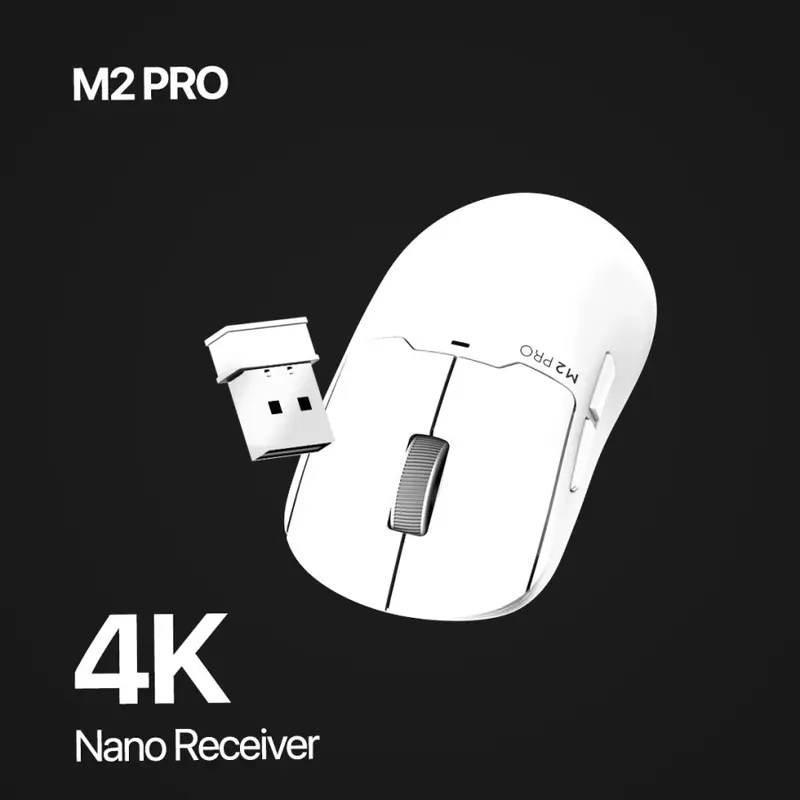 Noir M2 / M-2 Series Wireless Gaming Mouse Lightweight 4k PAW 3395 7