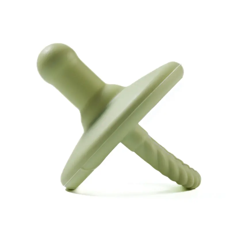 Soft Silicone Design Baby Teether with Handle, Newborn Teether, Infant Tactile Training Teething Toy, Baby Grasping Toy, Baby Tactile Training Chew Toy 3