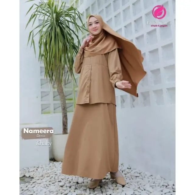 SETELAN PEMDA TUNIK & ROK // SEREGAM PEMDA PDH WANITA // SET WANITA TOYOBO Baju Muslim 2
