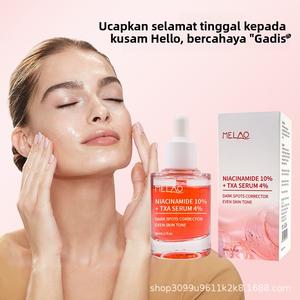 Pati Pencerah, Penyelesaian Asli Niacinamide, Mencerahkan Tona Kulit, Penjagaan Muka, dengan Asid Tranexamic Serums Wajah