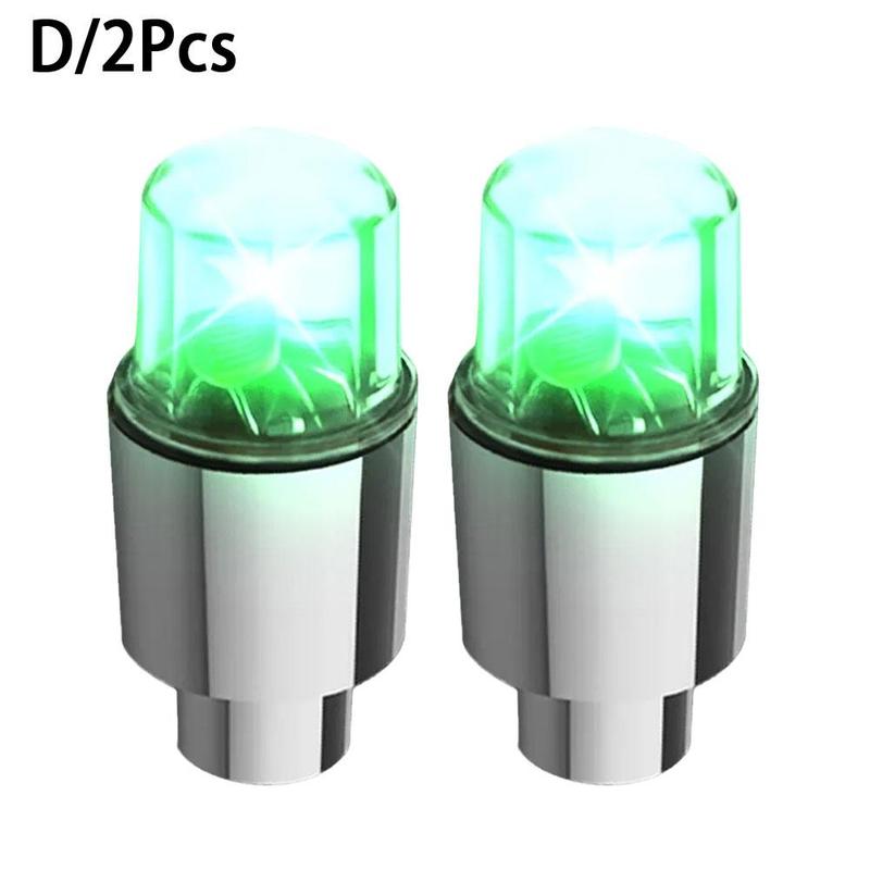 Product Introduction of Mũ Van Lốp Xe Ô Tô, Đèn LED Nhiều Màu Sắc, Bộ 2 Chiếc, Thích Hợp Cho Ô Tô, Xe Máy Và Đạp Xe, Đèn Lồng Nan Hoa, Phụ Kiện Lốp Ô Tô 48