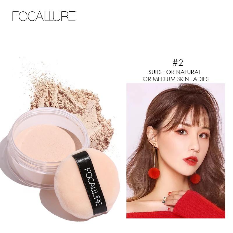 Product Introduction of FOCALLURE Super Fine Loose Setting Powder 5