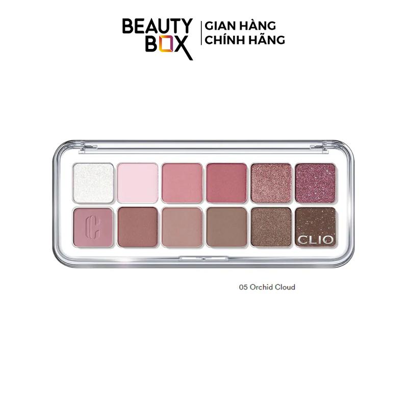 LIVE Bảng Màu Mắt 12ô Clio Pro Eye Palette Air 7g