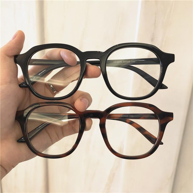 Product Introduction of Round Plain Glasses Unisex Retro Myopia Glasses Frame Fashion All-Match Simple Glasses Frame 63