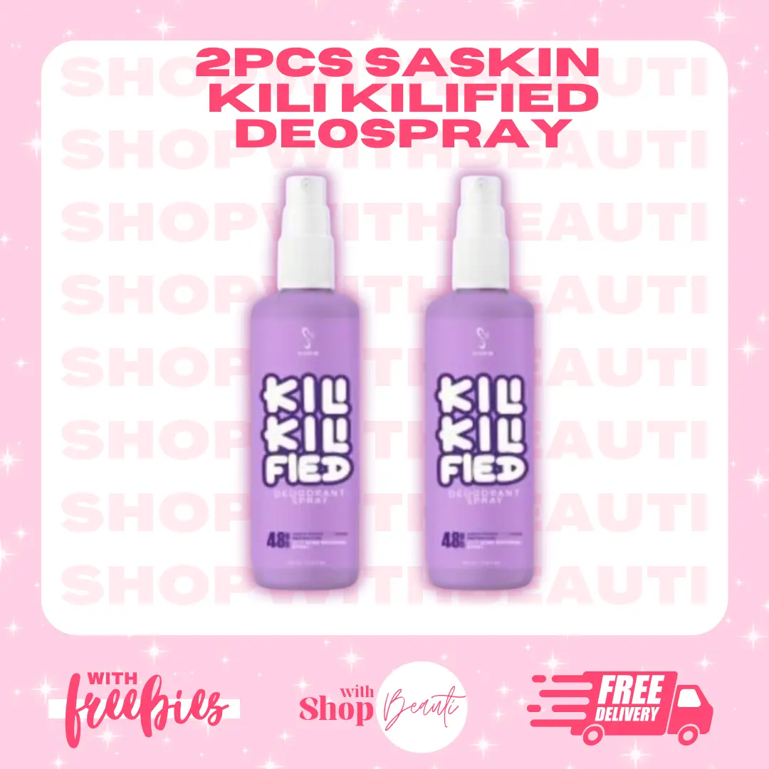 2PCS SASKIN KILI KILIFIED DEOSPRAY Deodorant