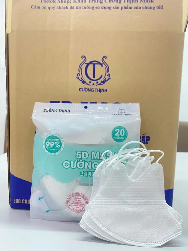 Thùng 500 chiếc khẩu trang Cường Thịnh 3