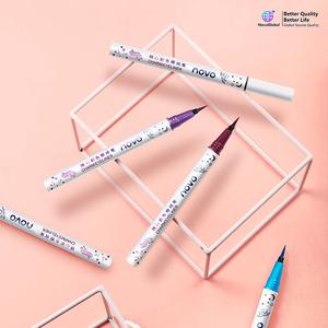 [24H Waterproof & Sweatproof] 2026 New NOVO Ultra-Fine Eyeliner: Specially designed for Malaysia's humid climate it won't smudge even in heavy rain or sweat Ultra-fine Smudge-proof One-stroke, say goodbye to "panda eyes" embarrassment (MY in stock)