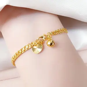 PERHIASAN WANITA Gelang Rantai Warna 24 Xuping N1062204 TERLARIS