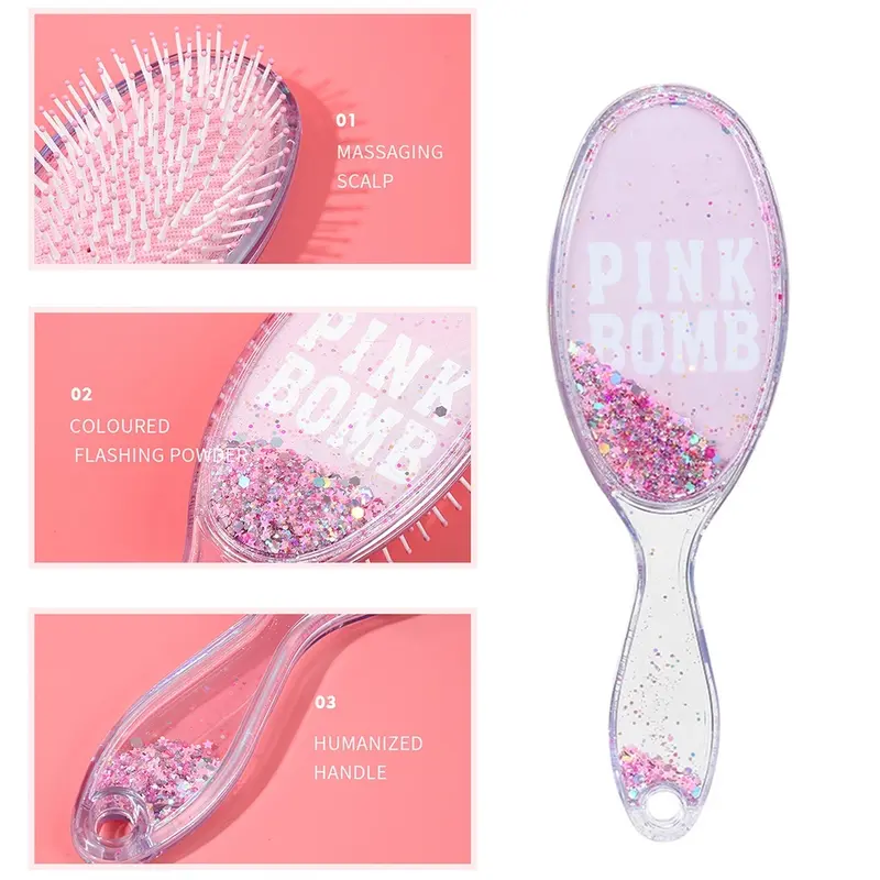 Miniso Official sisir rambut wanita cushion hair brush comb catokan sisir 4