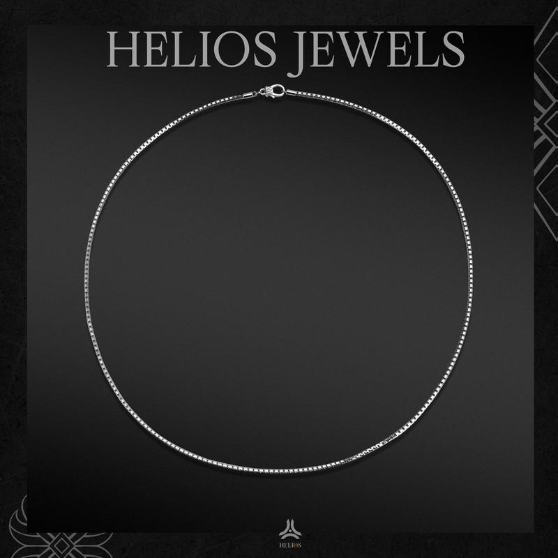 Dây Chuyền Bạc S925 Dây Bạc Ý Nam V3 Helios Silver Original