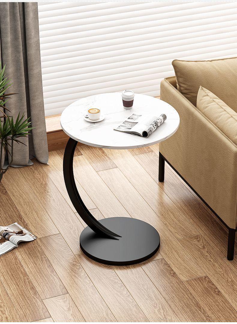 Product Introduction of Bàn Bên Ghế Sofa, Phòng Khách Bàn Cà Phê Đầu Giường Phòng Ngủ, Giá Để Đồ Hai Lớp, Bàn Góc Tròn Đơn Giản, Bàn Nhỏ Đầu Giường, Kích Thước Vượt Quá 99% Cùng Kiểu, [Điểm Xếp Hạng Tuyệt Vời] 0