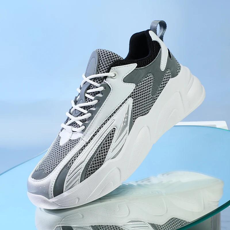 Customize Plus Size US 13 14 EU 47 48 Man Fashion Casual Sports Sneakers Blank Leather Running Walking Shoes for Men Athletic Closed_voghion.com