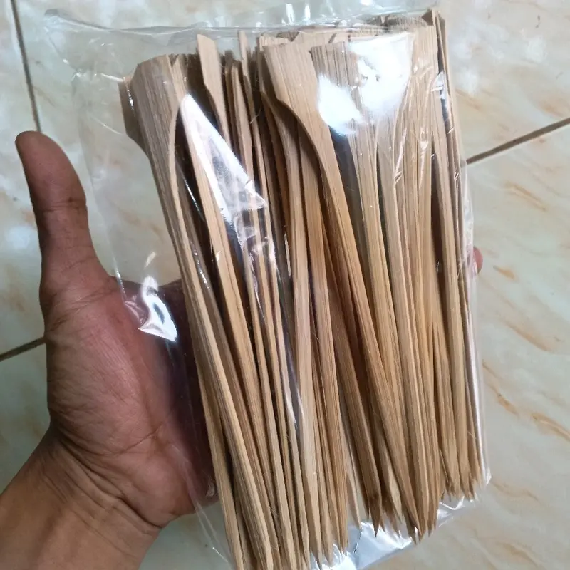 Tusuk sate yakitori 18cm isi 100 pcs/pack   tusuk sate jepang  Tusuk sate bendera 2