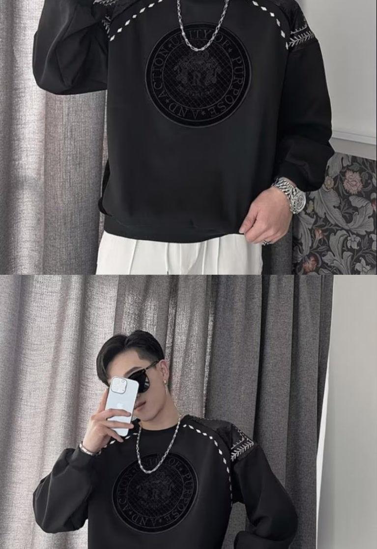 Product Introduction of Áo Len Nam, Thương Hiệu Ins Hợp Xu Hướng Áo Thun Dài Tay, Ruoshuai, Áo Nam, Phổ Biến Mùa Xuân 2022, Áo Khoác Mùa Xuân Và Mùa Thu Mới 4