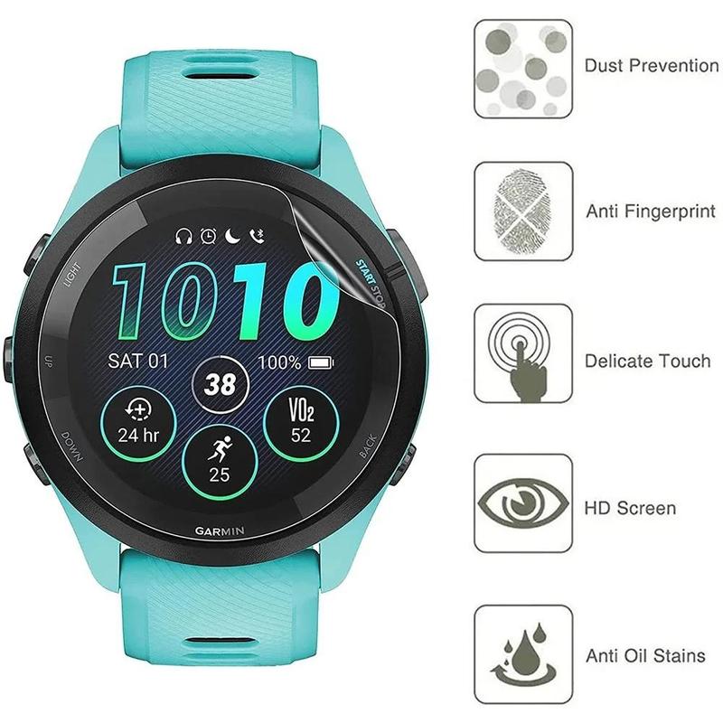 800D HD Soft Hydrogel Film Anti-scratch Smartwatch Screen Protector For Realme Watch S Pro T1 0