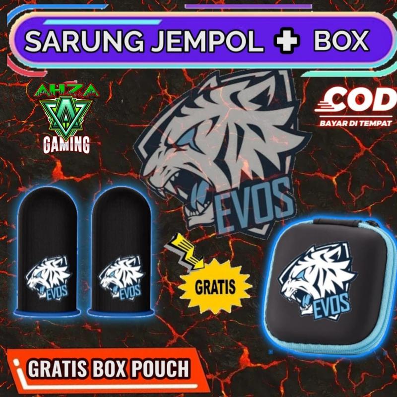 Product Introduction of COD - MURAH Sarung Jempol BIGETRON + BOX POUCH Sarung Game Ml Ff Pubg Anti Basah 1