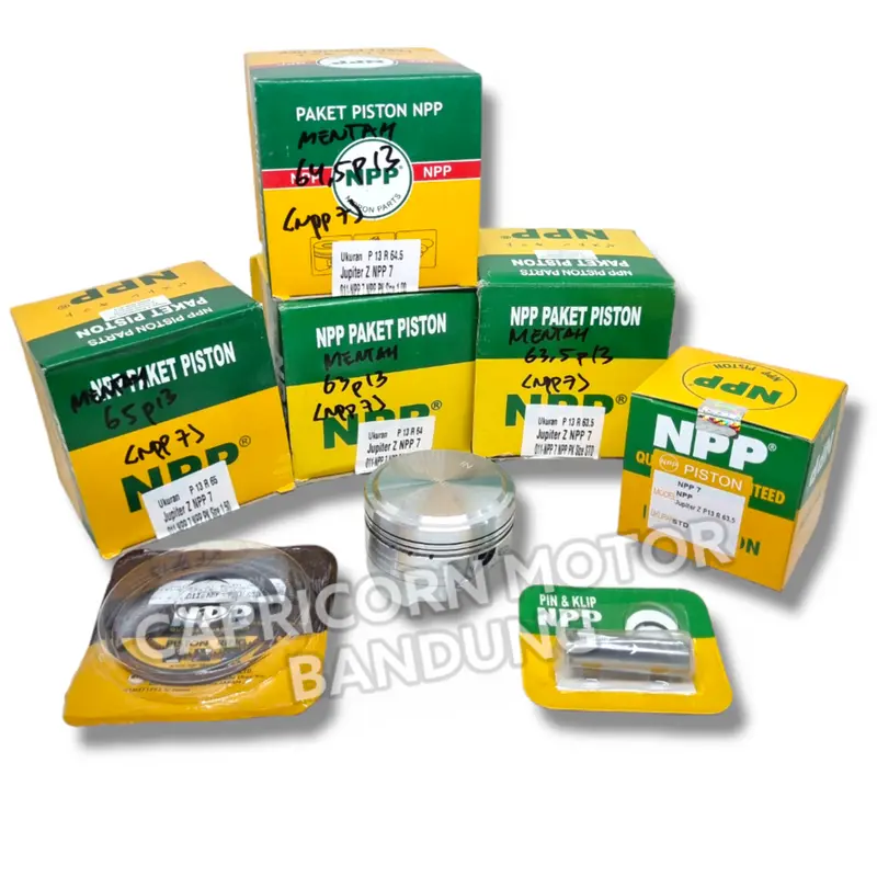 Piston Kit MENTAH CUSTOM 63.5 64 64.5 65 PEN 13 NPP7 NPP MENTAHAN 0