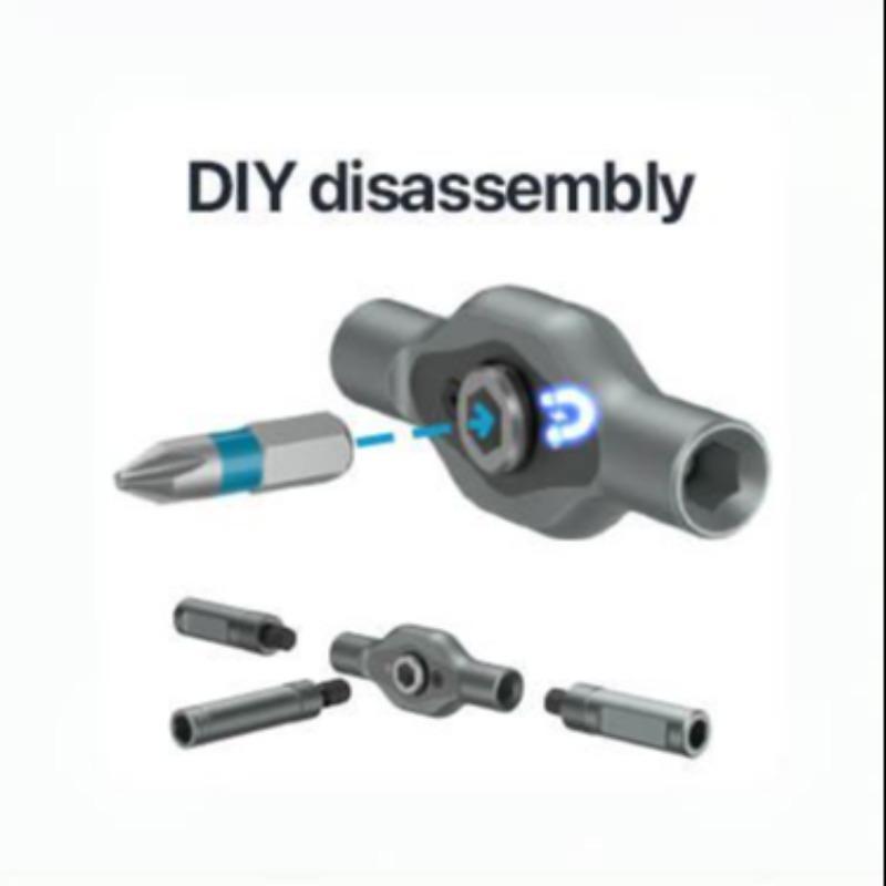 Product Introduction of 24 in 1 Magnetic Screwdriver Set, Precision Screwdriver Set, Household Repair Tool Kit with Detachable T-shaped Ratchet Handle, Suitable for Furniture Bicycle Computer Electronic Maintenance, Hardware 4