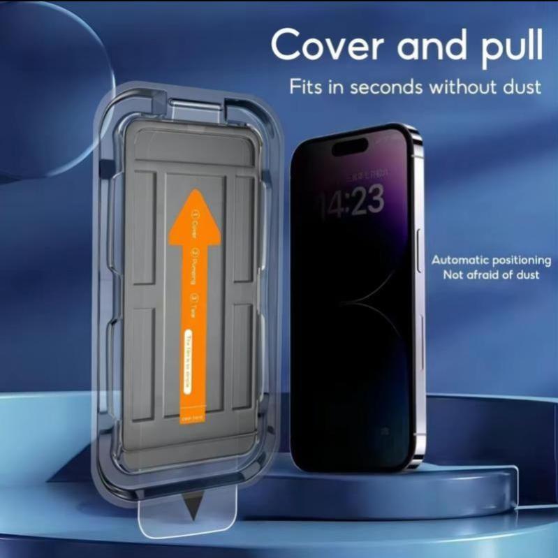 กระจกนิรภัย AIR ป้องกันความเป็นส่วนตัว ติดตั้งอัตโนมัติ เคสโทรศัพท์ อุปกรณ์เสริมสำหรับ Samsung Galax