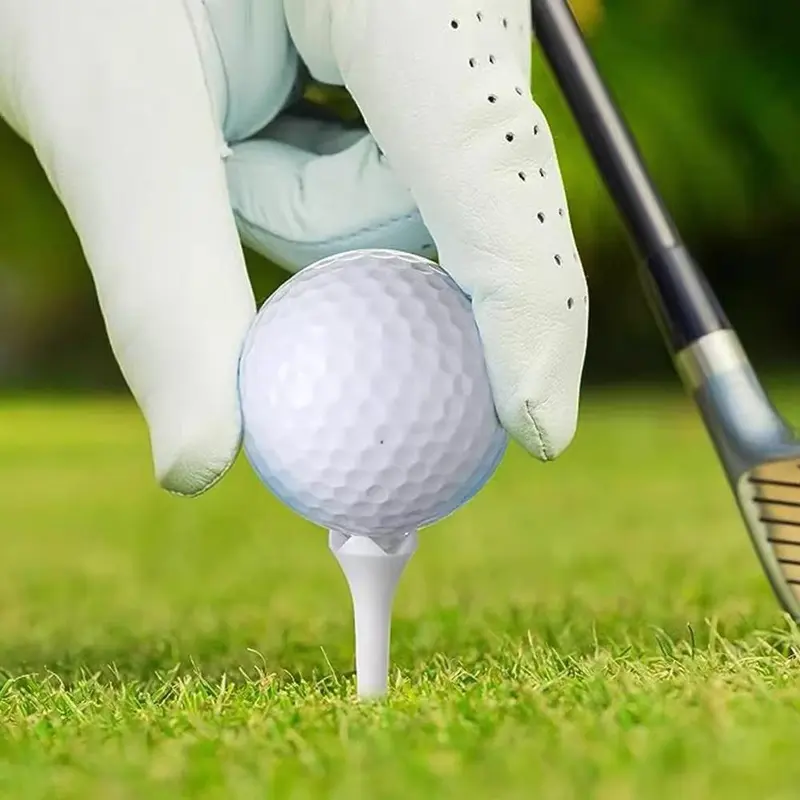 Unbreakable Golf Tees, 30/50/100pcs Professional Durable Plastic Golf Tees, Golf Clubs, Reusable Golf Balls Accessories and Gifts for Golfer Lovers, Fathers Day Gift, Golf Accessory 3