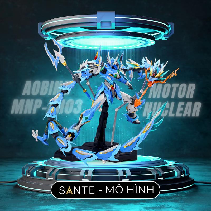 Sẵn Mô Hình Lắp Ráp Aobing MNP-XH03 Motor Nuclear Tháo Lắp Bộ Lắp Ráp Đồ Chơi Toy