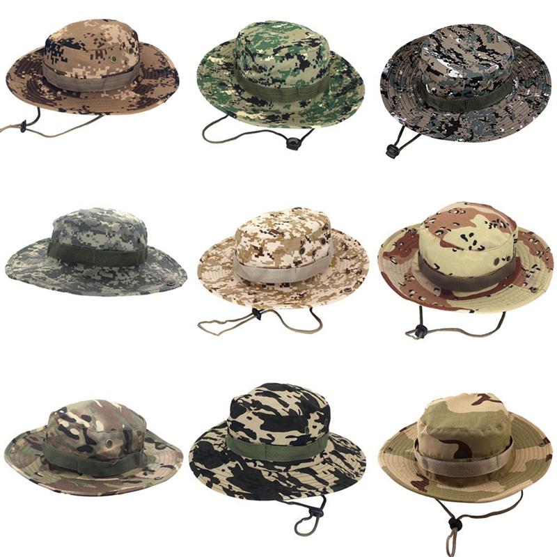 Outdoor Sun Protection Bucket Cap Round-Brimmed Hats Mountaineering ...