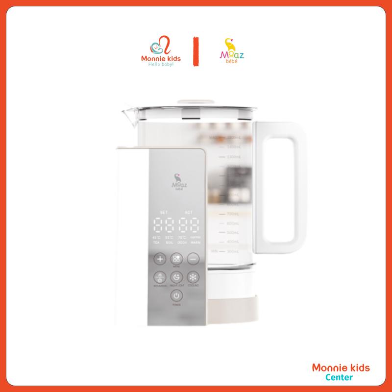 Bình đun nước pha sữa giữ nhiệt Moaz Bebe MB043 1.5 lít, Máy đun nước siêu tốc - Monnie Center