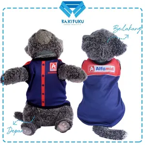 Baju Kucing Lucu Murah Motif Alfamidi Cowo Cewe Jantan Betina Aksesoris Hewan Kecil