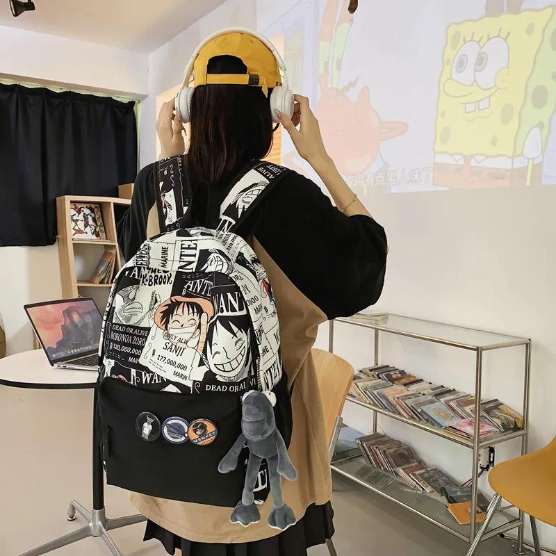 Product Introduction of กระเป๋าเป้สะพายหลัง Baolongxin มาใหม่สำหรับผู้ชาย เทรนด์สามชิ้น กระเป๋านักเรียน ทนต่อการสึกหรอ กระเป๋าใส่คอมพิวเตอร์ ชุดกระเป๋านักเรียนแสง 3