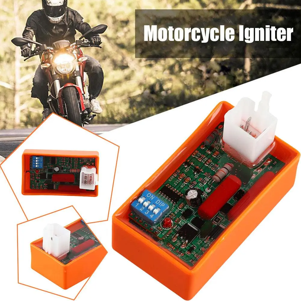 5 Pin AC CDI Box With DIP Switch Motorcycle Ignition Speed Limiter 4000-12000 For WAVE 100 Racing YX140 Competition Racing YX160