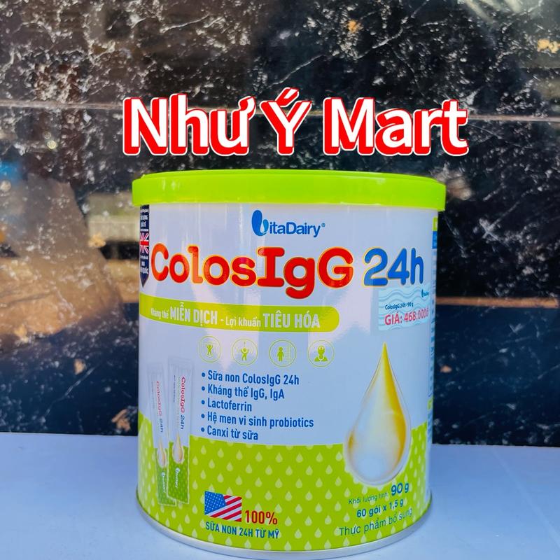 Sữa non colosIgG của vitadairy hộp 90g (60 gói) Cho Bé