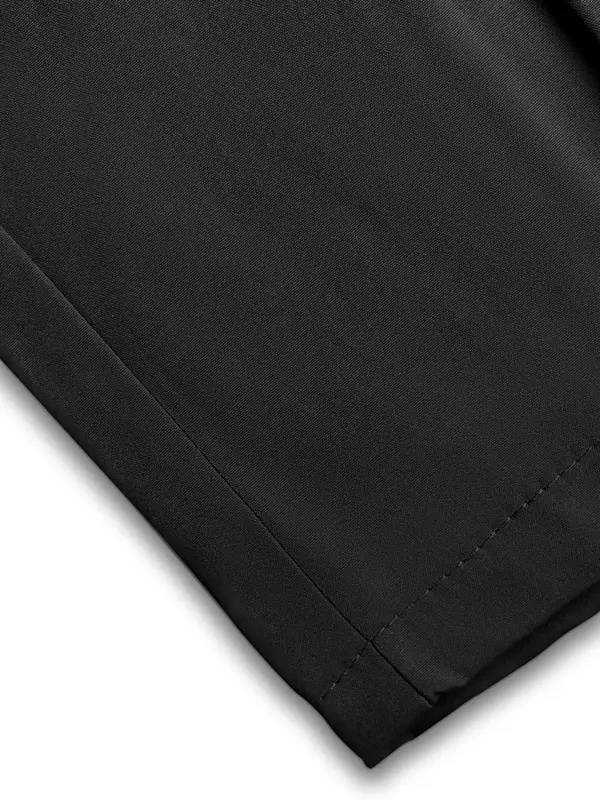 Men's Solid Color Straight Leg Workwear Pants, Regular Fit Casual Comfy Wide Leg Trousers for Daily Wear, Men's Bottoms for All Seasons 3