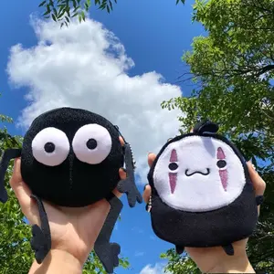 [Totori] Ghibli Character Mini Pouch Coin Tas Dompet Koin Tempat Penyimpanan Serbaguna