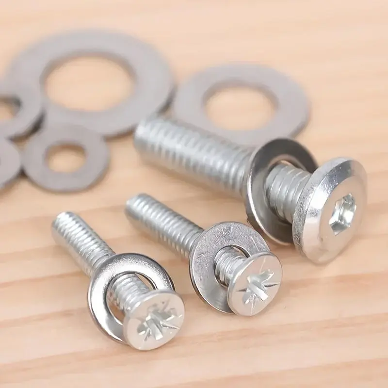 Stainless Steel Washer Set, M2 M2.5 M3 M4 M5 M6 M8 M10 Washer Assortment Kit, Fastener & Hooks for Home, Factory 3