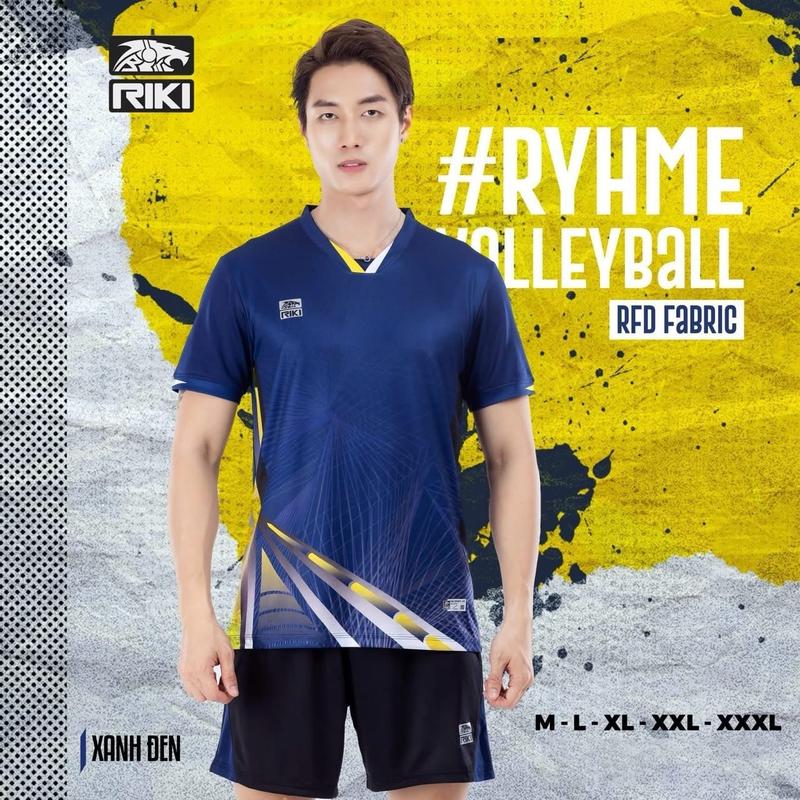Bộ quần áo bóng chuyền VOL 8 RYHME RIKI cao cấp chuẩn thi đấu,thấm hút mồ hôi cực đẹp - sport hoàng phúc Top