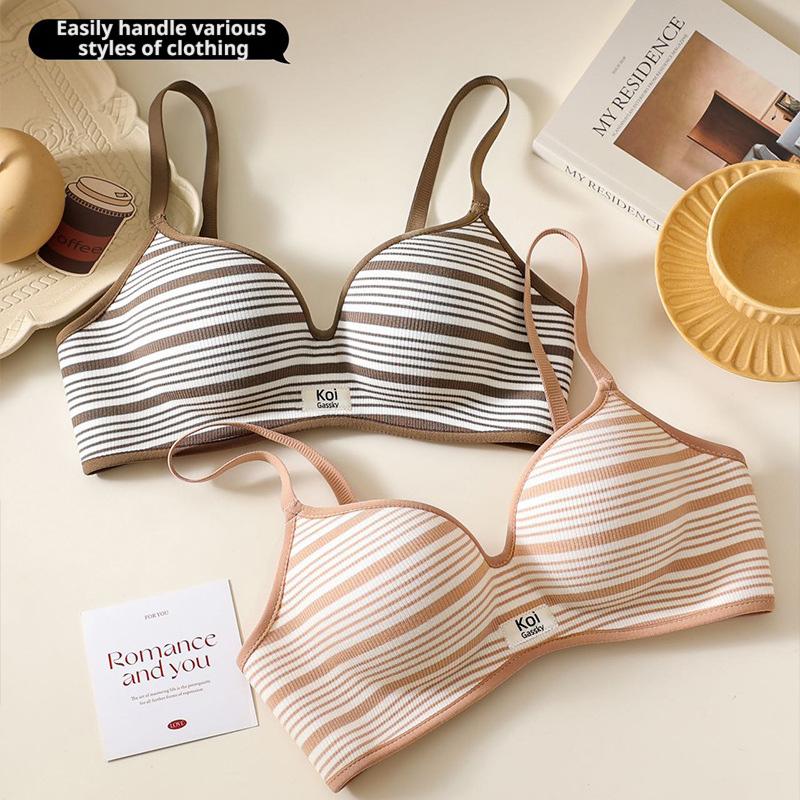 【Hàng loại 1】Áo nâng ngực bra 5cm chất sợi mềm không gọng đệm mút mềm gom gọn ngực không ngấn lưng có thể mặc đi biển chụp hình cực đẹp d81