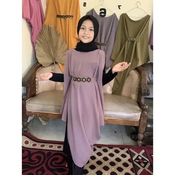 Kaftan anak kaftan kondangan couple ibu dan anak outer anak viral kaftan rinjani 1