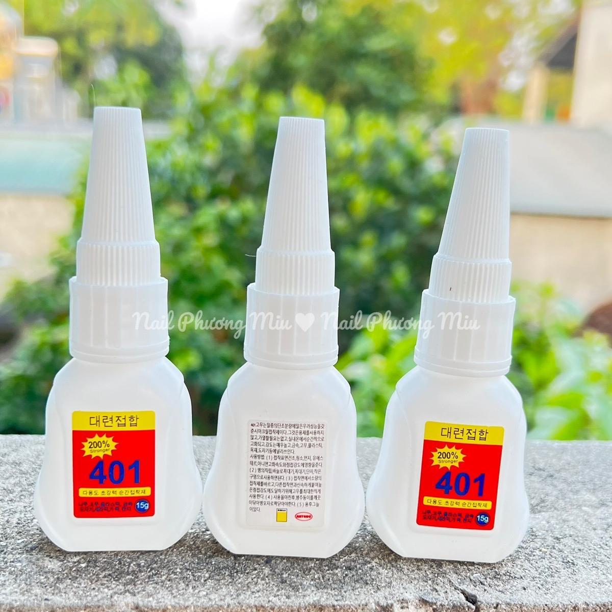 Keo 401 Trắng 200% (15g)