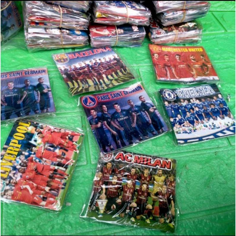 5 PCS MAINAN BOLA GEBRAK BALL KERTAS GAMBAR TEAM BOLA EDUKASI GROSIR 3