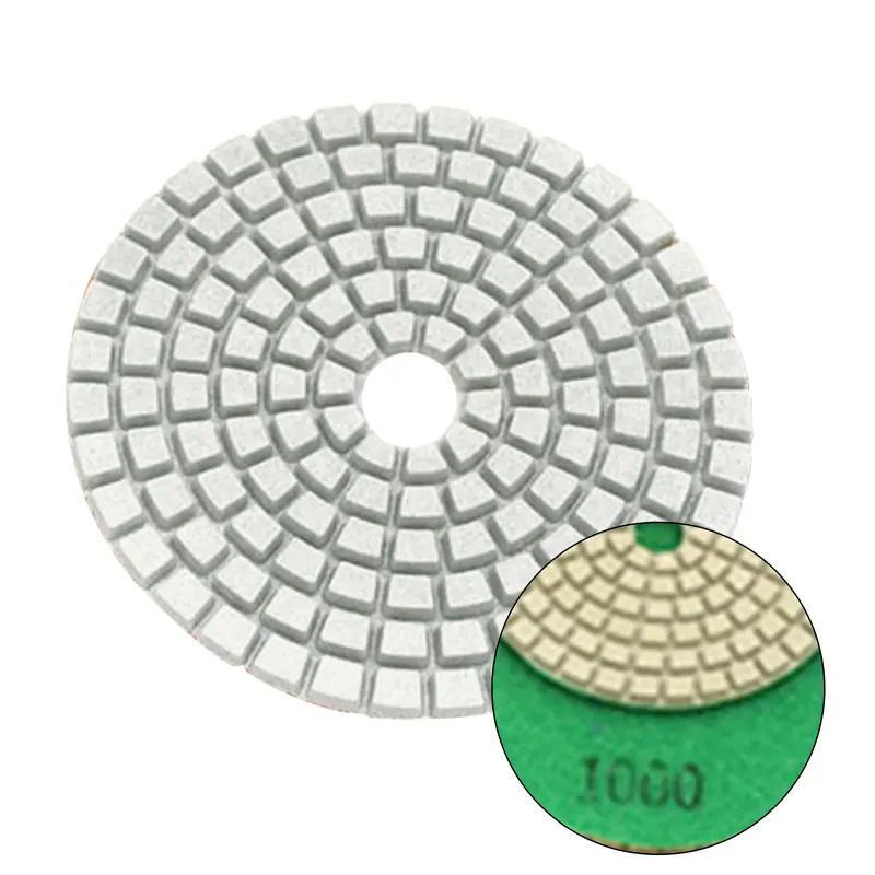 Đĩa Mài Chà Nhám 3 Inch, Miếng Đánh Bóng Ướt Cho Gạch, Đá Cẩm Thạch, Đá Gốm 8