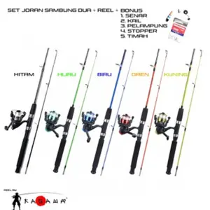 SET SAMBUNG DUA REEL GULUNGAN 5BB + JORAN SAMBUNG DUA SIAP PAKAI