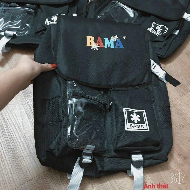 cặp đi học, balo thời trang BAMA  c ặ p balo da balo mini ba lô balo hello kitty hồng balo basic hàn quốc balo da đi học nữ 3