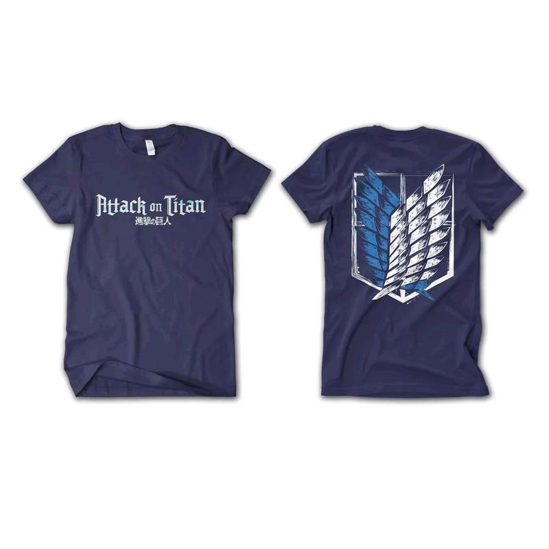 Kaos T-Shirt Attack On Titan High Quality 1