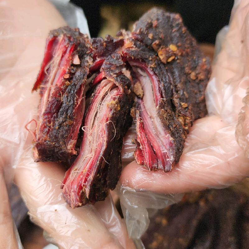 Combo Ăn thử Thịt sấy gác bếp Tây Bắc 250g lợn và 250g trâu MAI TÂY BẮC