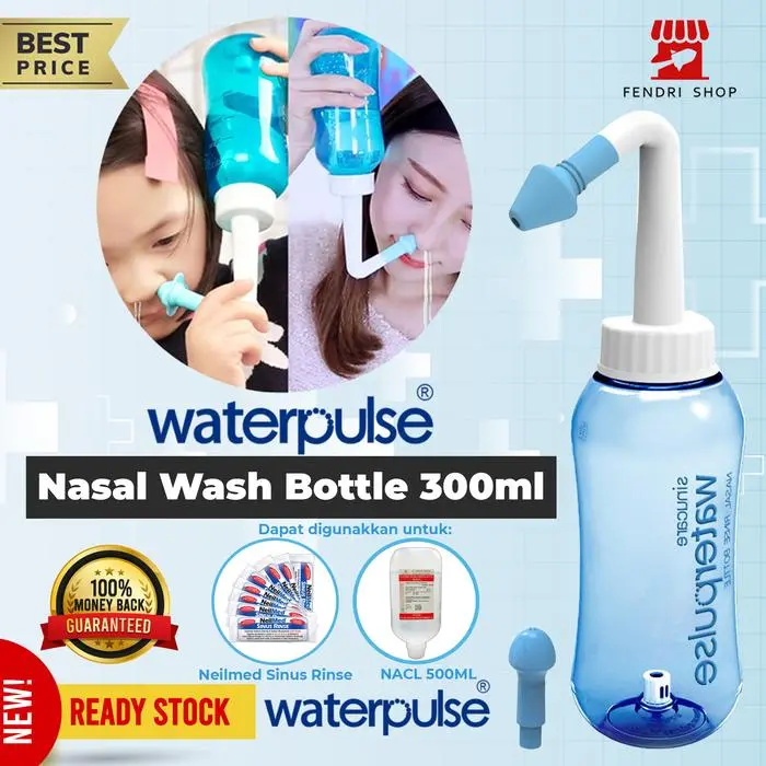 (Apik Store) Alat cuci hidung/ nasal rinse bottle cocok buat sinus ...
