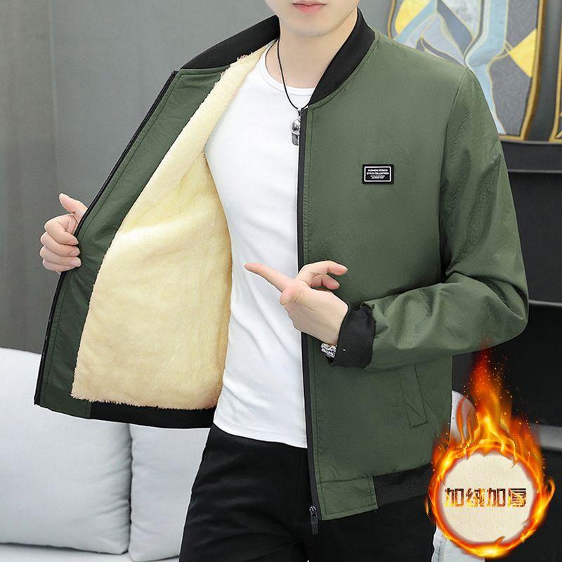Áo khoác nam,Phong cách trẻ hàng ngày,Đồng phục bóng chày Man Jacket,Quần áo nam,, 7