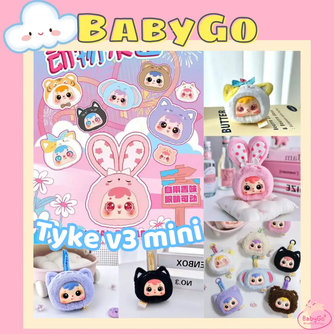 [HÀNG SẴN] Blind Box Tyke V3 Mini – Hộp Mù Tyke Samuel Mini Animal, Móc Khóa Trang Trí Túi Dễ Thương