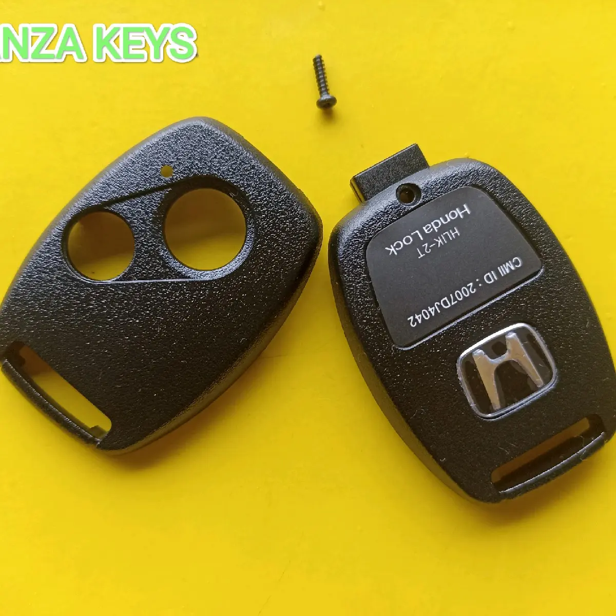 casing remot honda dua tombol plug & play kualitas bagus